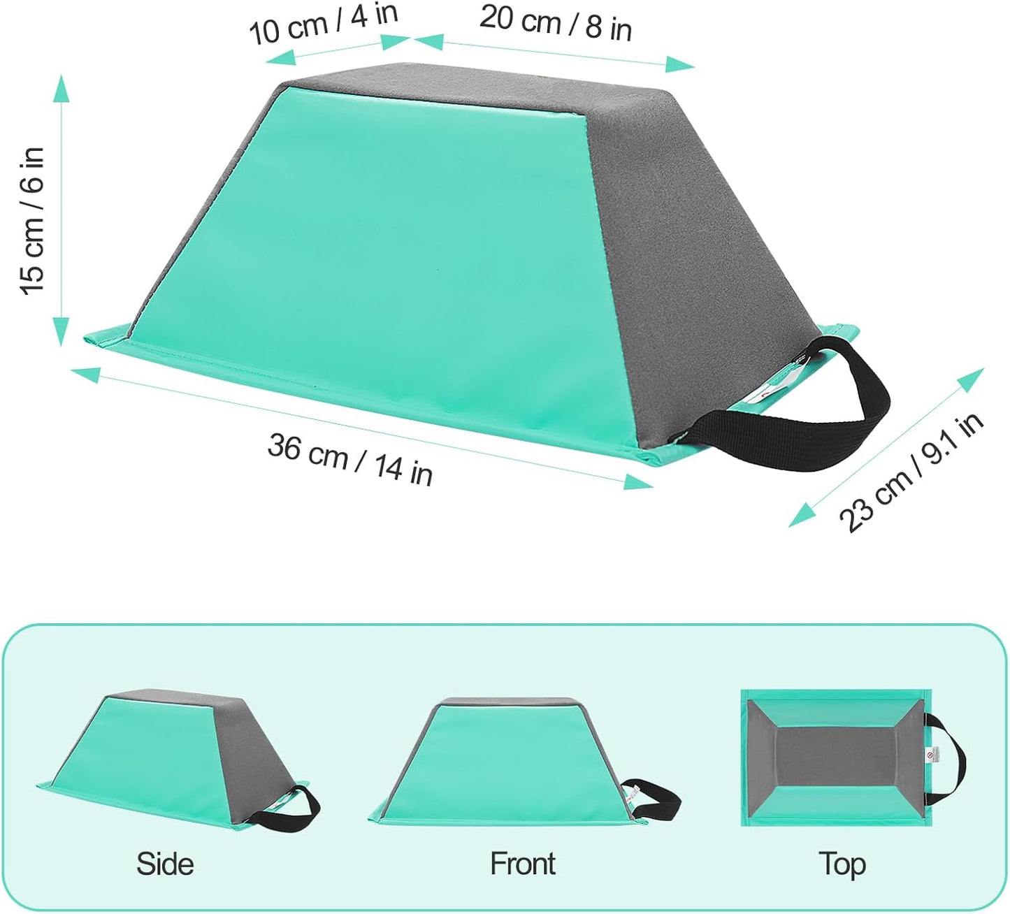 Soporte antiderrap para cheer flyer niños y adultos