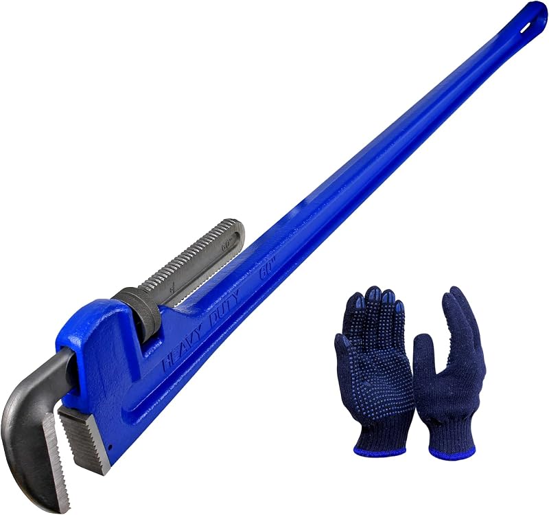 Llave tubo 60pulg mordaza Cr-Mo 9/228mm hierro fundido