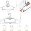 Perchas antiderrap plástico 11-14pulg bebés