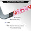 Marcos placa matrícula acero inox leopardo rosa 2 Pzas