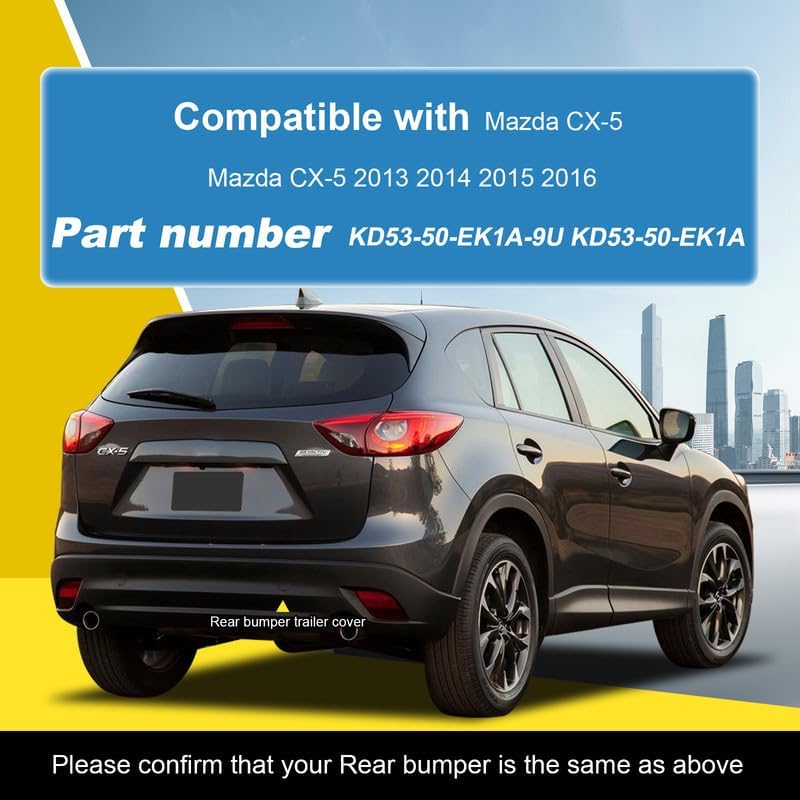 Tapa gancho remolque comp Mazda CX