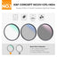Kit filtro UV CPL ND4 3 pzas 2.638" con paño y bolsa