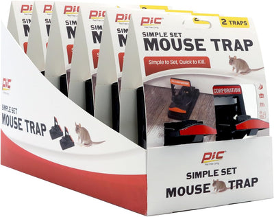 Set 2 Trampas Ratones (pack 6)