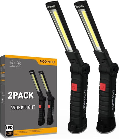 Luz trabajo recargable magnética 800lm 5 modos plegable