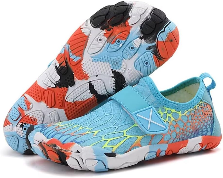 Zapatos agua niños antideslizantes deporte playa