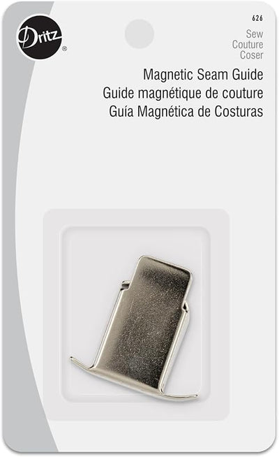 Guía costura magnética algodón plateado pack 1