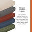 Cojín banco exterior repelente agua 59x18x3" color gris