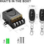 Kit interruptor remoto 30A relé RF 12-72V impermeable