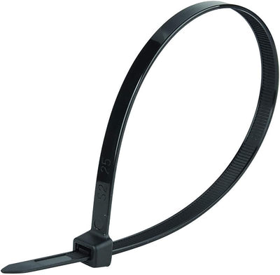 Bridas seguridad 8pulg 50lb paquete 100uds color negro