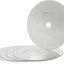 Agujero eje hoja diamante 6pulg 5/8pulg para piedras joyería