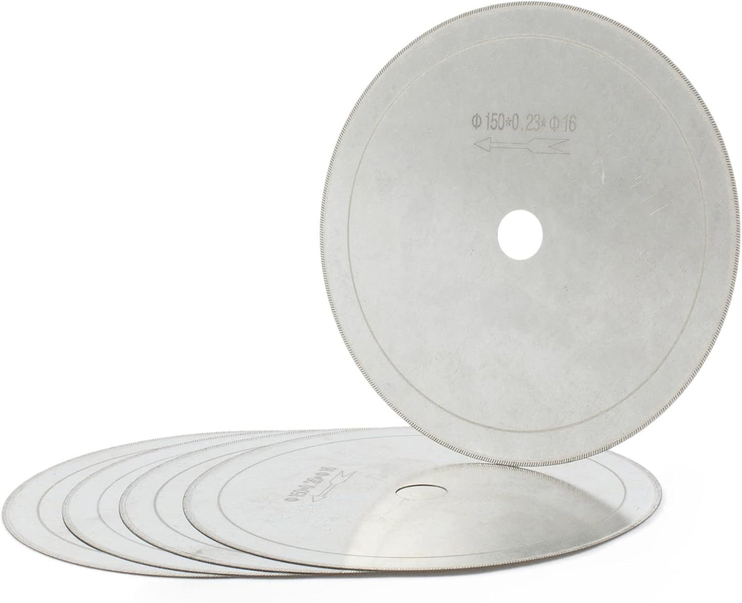 Agujero eje hoja diamante 6pulg 5/8pulg para piedras joyería