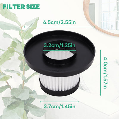 Filtro HEPA lavable para aspiradora inalámbrica comp 9 pzas