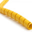 Funda plástico HDPE manguera 3" 10ft amarilla