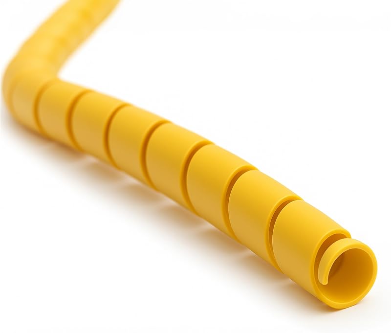 Funda plástico HDPE manguera 3" 10ft amarilla