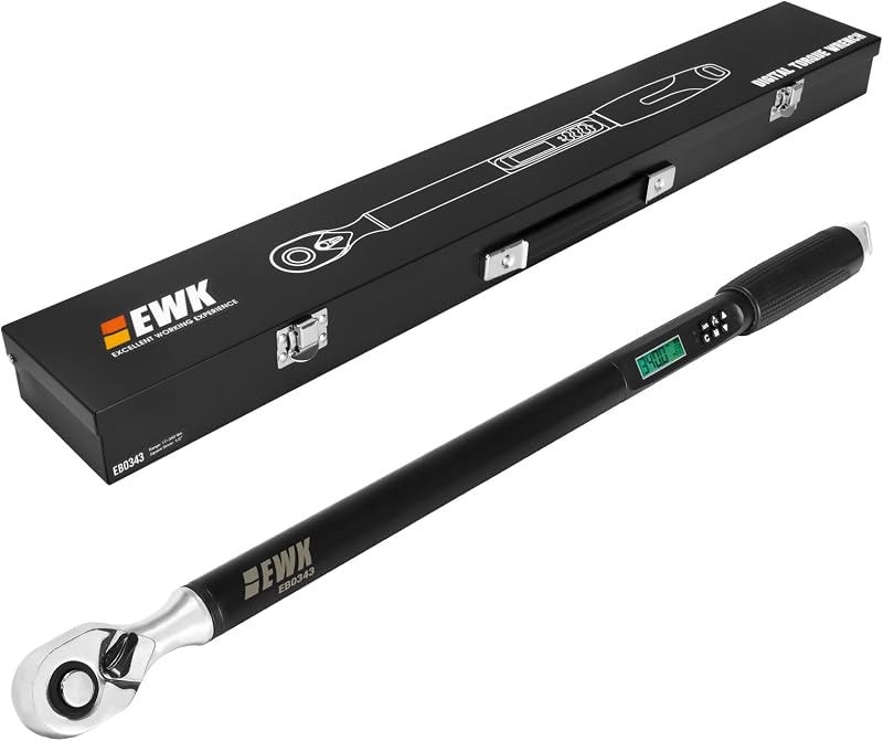 Llave torsión digital 1/2 con LED y alerta 12.5-250 ft-lb