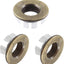3 Pzas Anillos Desbordamiento Fregadero Baño Bronce Antiguo