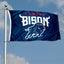 Bandera universitaria grande con logotipo 3x5