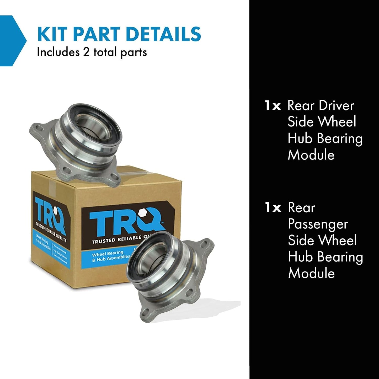 Set 2 cojinetes cubo rueda trasera Toyota Sequoia