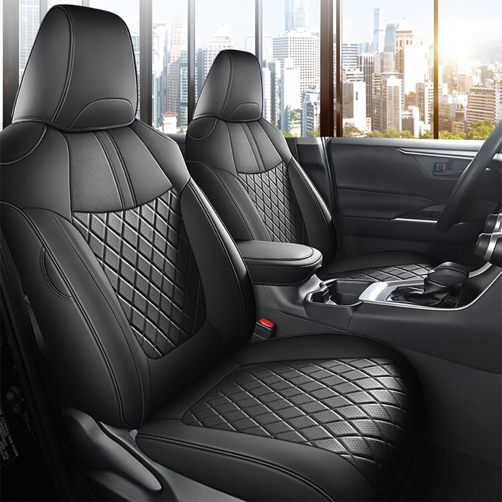 Set fundas asiento Toyota RAV4 XLE cuero negro