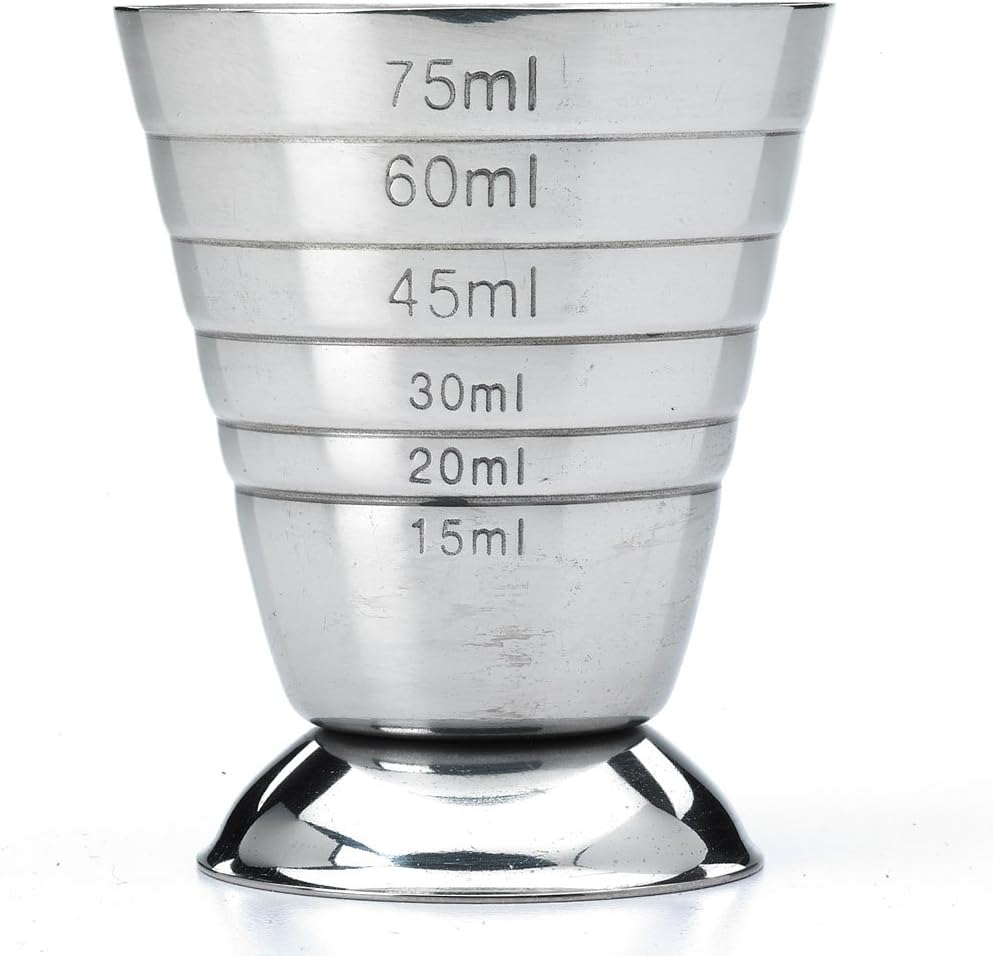 Taza medidora acero inox 2.5oz