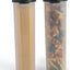 Contenedor pasta espagueti transparente con tapa set 2