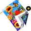 Bandera jardín 28x40" girasol mariposa poliéster