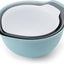 Set 3 Cuencos Plástico para Mezclar 2.5-4.5qt Multicolor