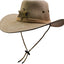 Sombrero vaquero ala ancha para viaje protección solar