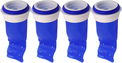 Válvula antiolor drenaje ajustable 1.575-1.969pulg azul