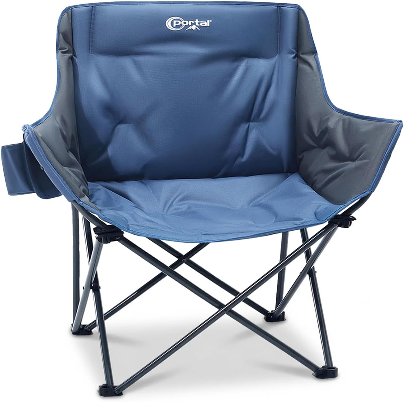 Silla camping plegable 350lb ergonómica para adultos