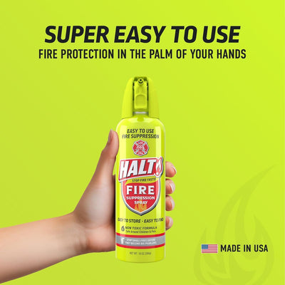 Spray supresor incendios 10oz no tóxico portátil hogar