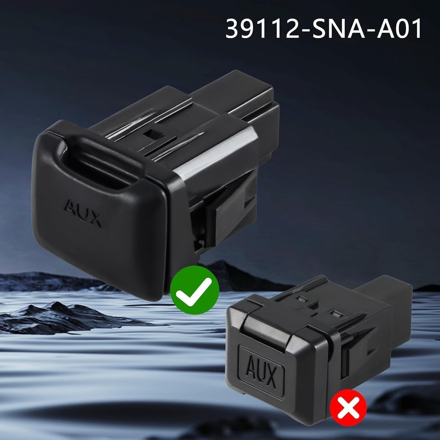Adaptador puerto auxiliar para Honda Civic CR-V 09-11