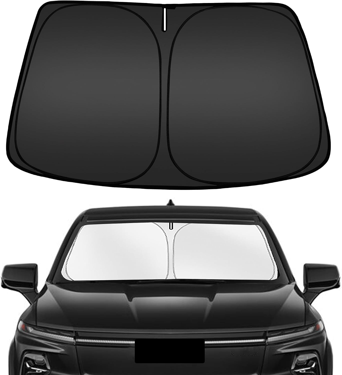 Parasol plegable Chevy Silverado EV 2024-26 bloquea UV