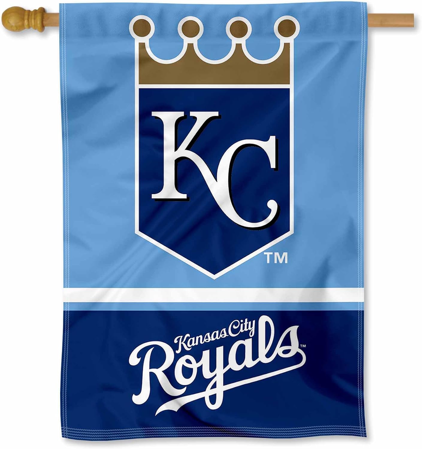 Bandera casa dos caras KC Royals