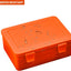 Caja organiz. baterías AA AAA 24* 30* naranja