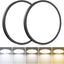 2 Lámparas Led Techo 13pulg 24w Regulables