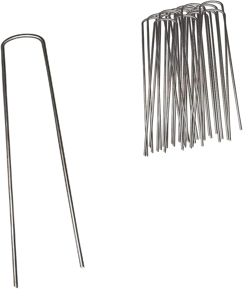 Estacas red metal para estanque 100 Uds