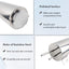 Tanque desbordamiento radiador 3x9" acero inox 32oz