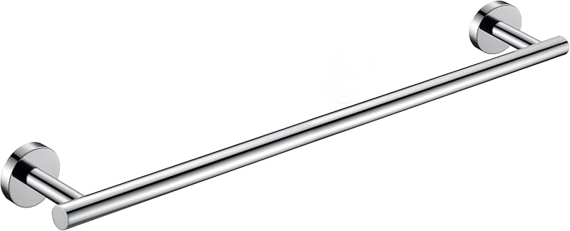 Barra toalla acero inox clásica para baño