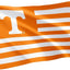 Bandera Universidad Tennessee 3x5ft poliéster