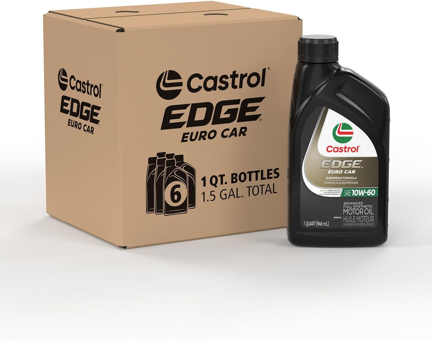 Aceite motor sintético 10w-60 1qt pack 6