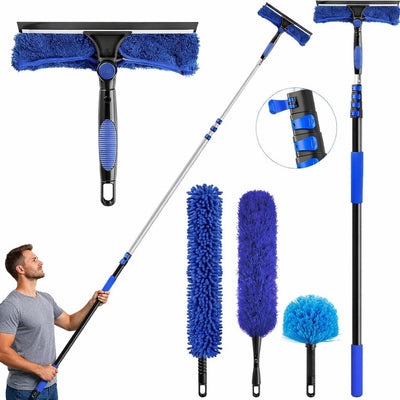 Kit plumero 26ft ventilador aluminio 5-20ft 5 cabezales versátil