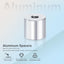 Espaciadores aluminio 0.118x0.236x0.591" sin roscar