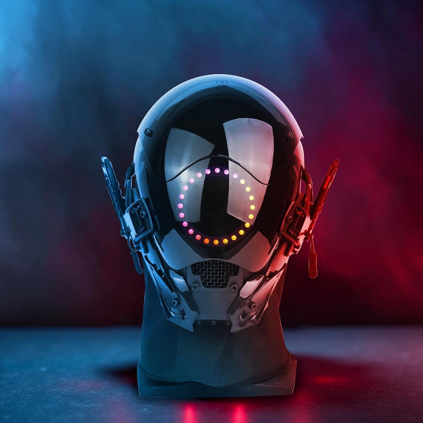 Máscara LED multicolor para fiestas y cosplay