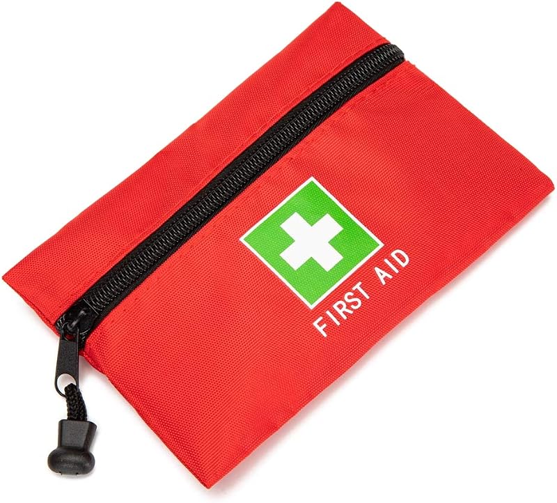 Bolsa emergencia roja primeros auxilios viaje coche oficina 8.3x5.5