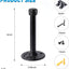 Soportes tubo hierro negro 3/4pulg estantería DIY