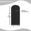 Bolsas colgar ropa 45" para traje viaje set 2 negro