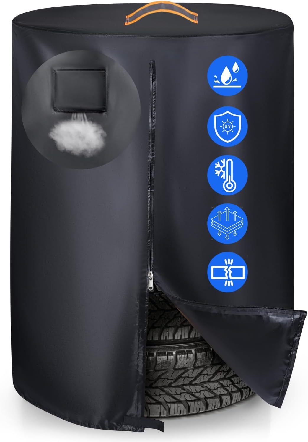 Cubierta neumáticos 420D impermeable para camión al aire
