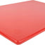 Tabla cortar plástico NSF 18x12pulg Rojo