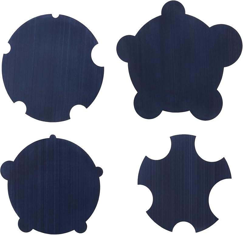 Pack 4 Tarjetas Raspadoras Gabinete 2 Concavas 2 Convexas